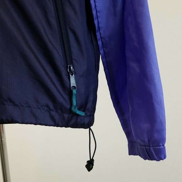 Sierra Designs Long Sleeve Pullover Windbreaker Mens Medium Drawstring Rain Coat - Picture 3 of 9